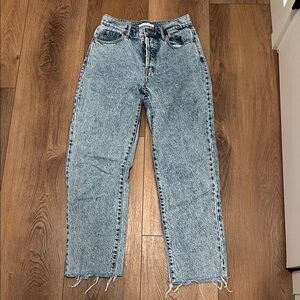 Pacsun Acid Wash Straight Jeans